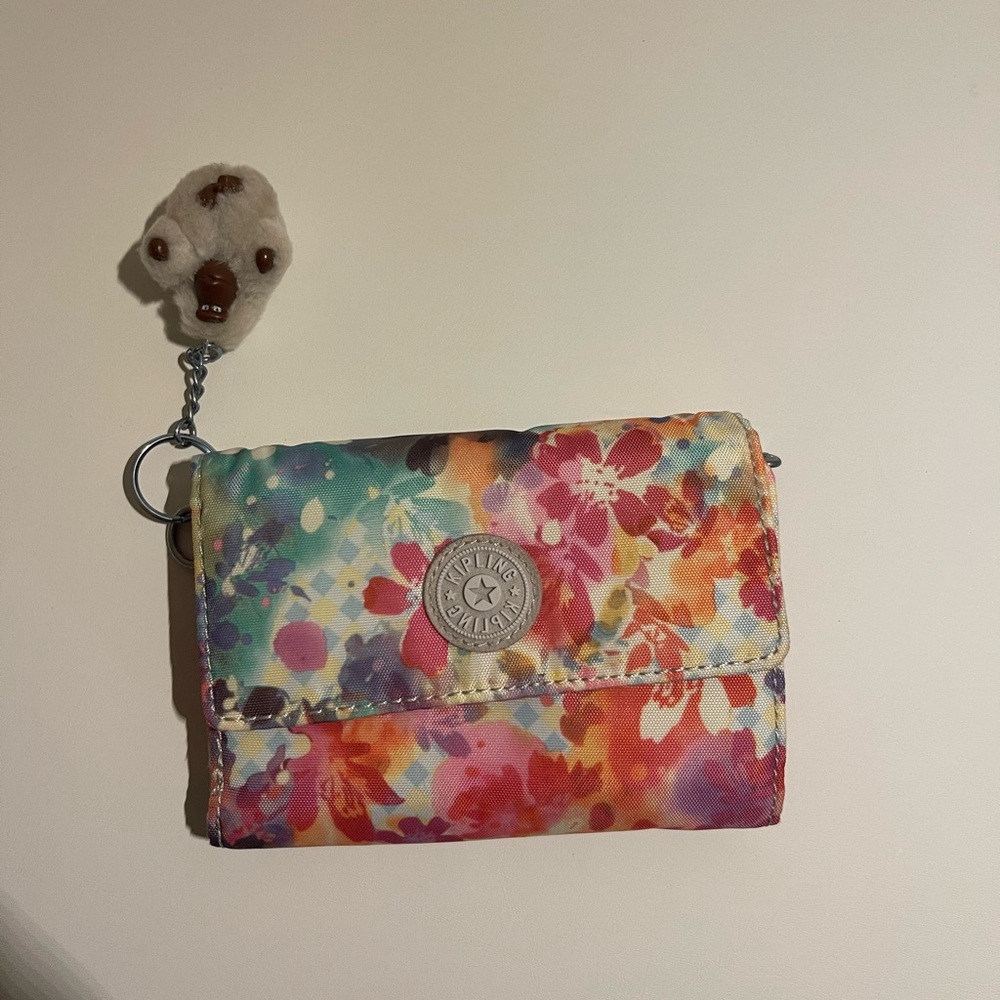Kipling Zelenka Pattern Medium Wallet